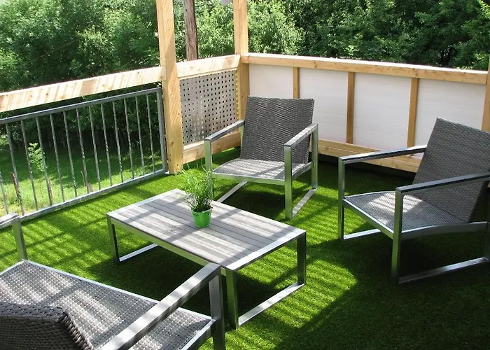 Апартаменты Boehmerwald Pur - Haus1 Mit Eigener Sauna! Клаффер-ам-Хохфихт